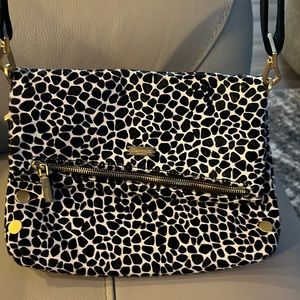 Hammitt VIP Medium Zippered Crossbody Clutch with matching card case.